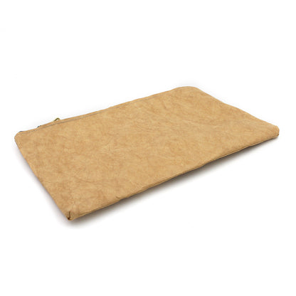 Tyvek® Durable & Recyclable Kraft Cosmetic/Toiletry Bag