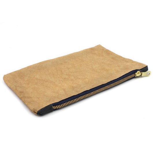 Tyvek® Durable & Recyclable Kraft Cosmetic/Toiletry Bag