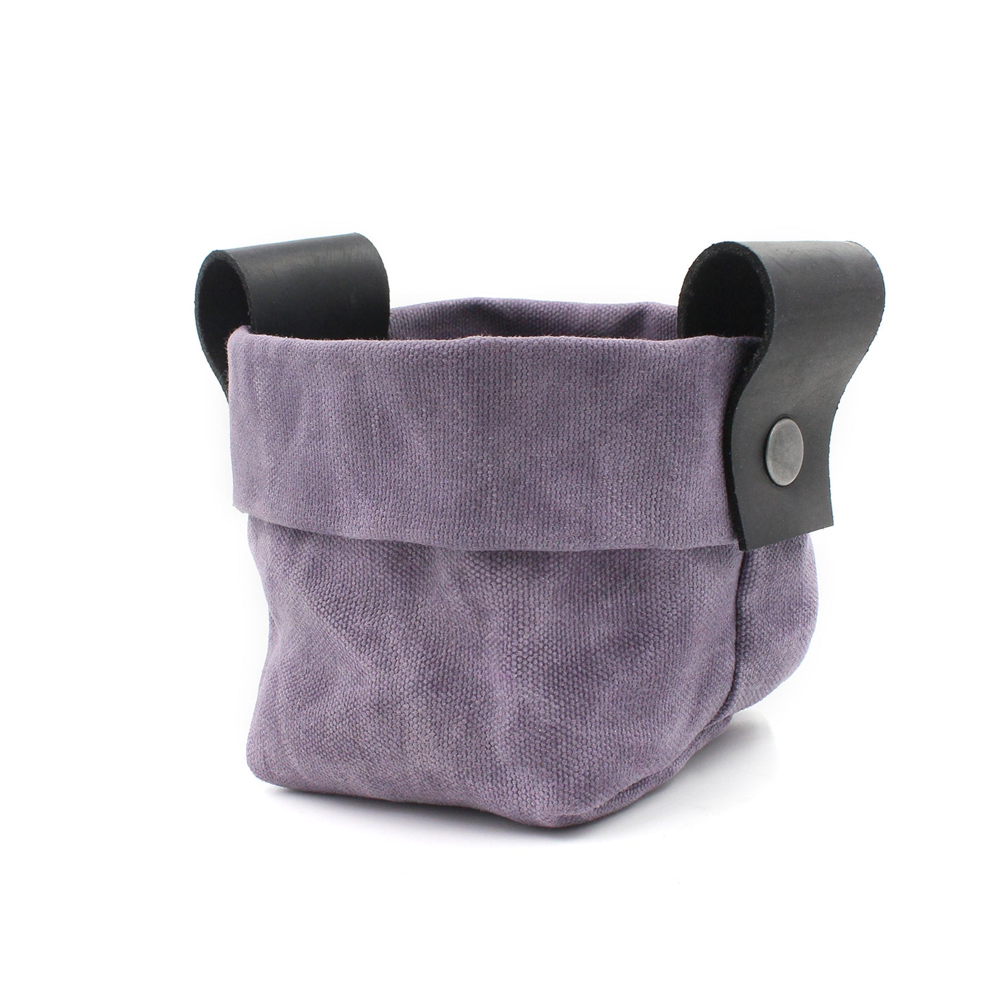 Violet Waxed Canvas Mezzo 