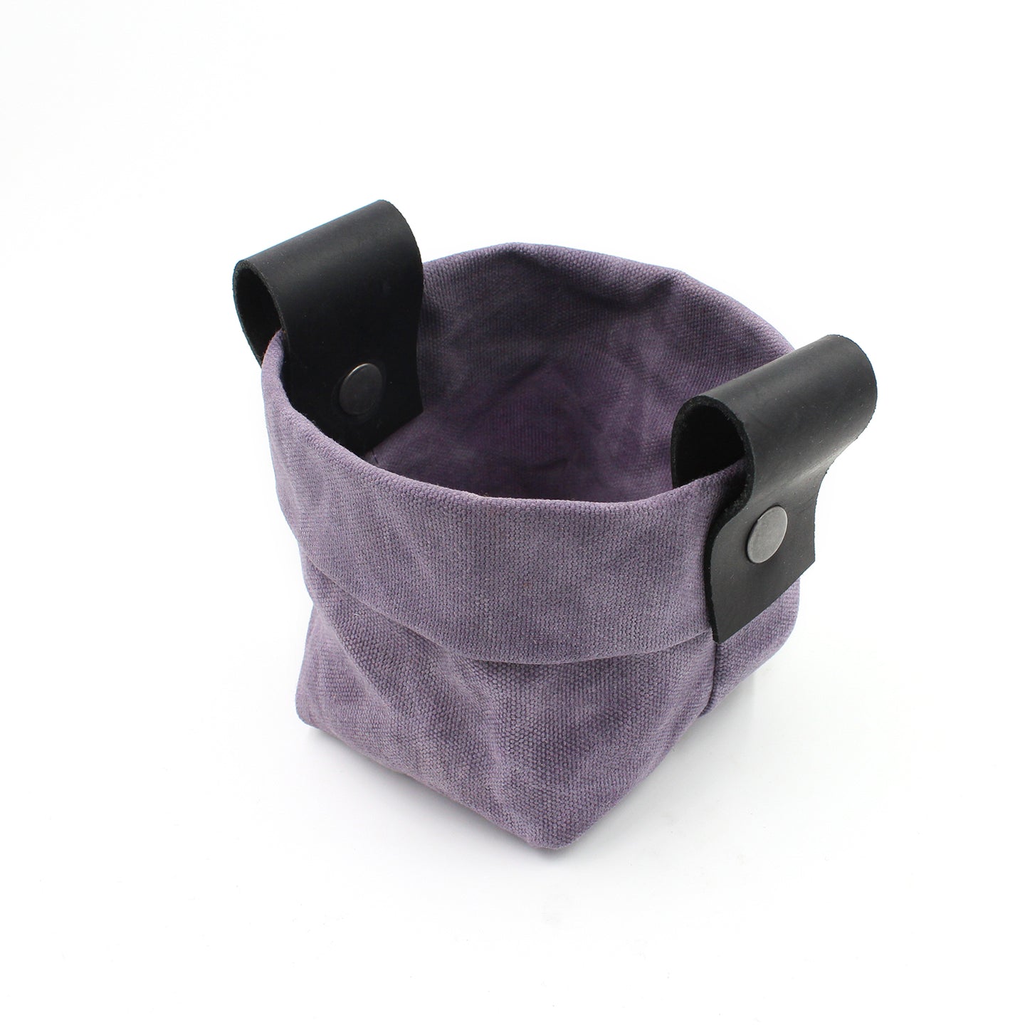 Violet Waxed Canvas Mezzo 