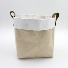 Tyvek Durable Paper "Kiki Pot" Planter in Khaki