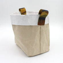 Tyvek Durable Paper "Kiki Pot" Planter in Khaki