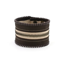 Hazelnut Zip Bracelet - N.Kluger Designs bracelet