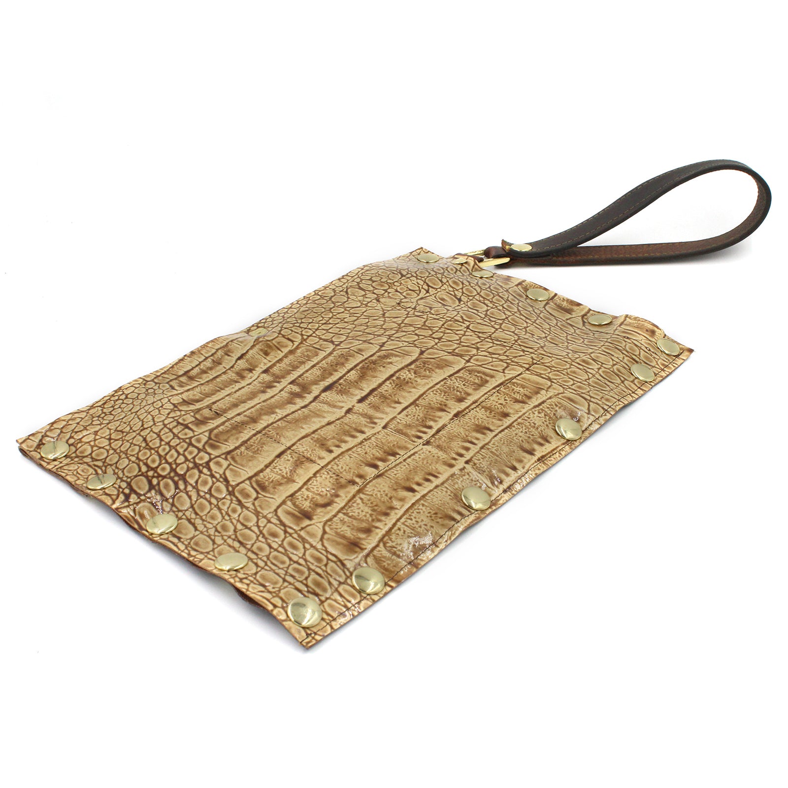 Gotta have it ? Handmade Clutch ~recycled LV dust bag .