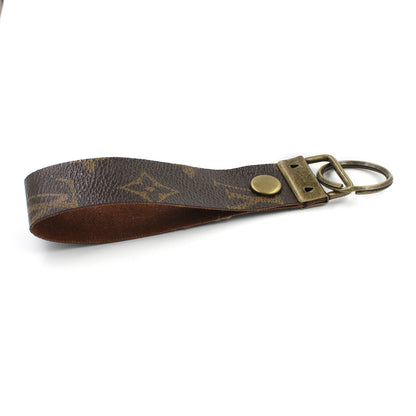 Repurposed Louis Vuitton Leather Key Chain 5