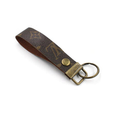 Repurposed Louis Vuitton Leather Key Chain 5
