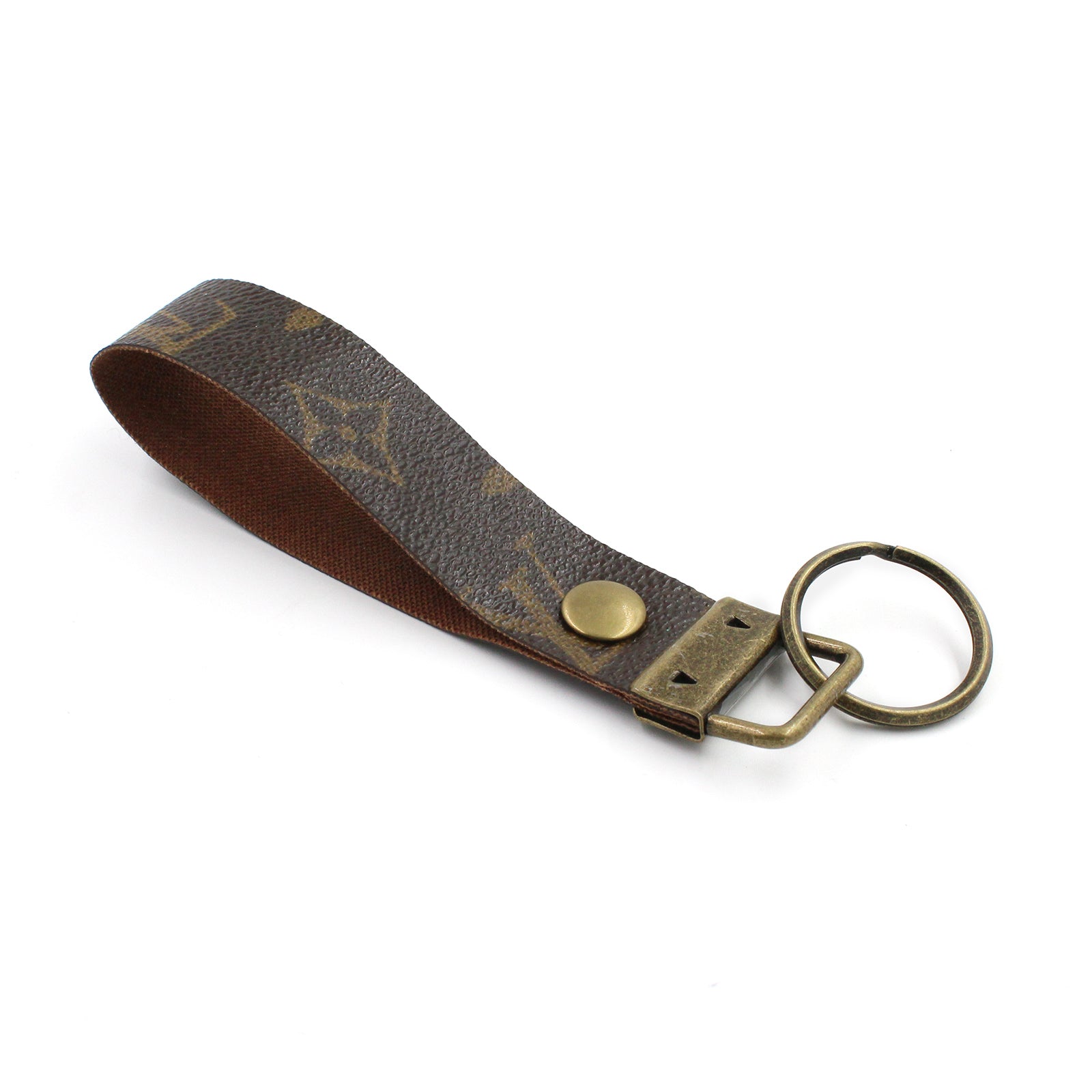 Repurposed Louis Vuitton Leather Key Chain 5 – N.Kluger Designs