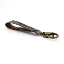 Upcycled Louis Vuitton Thin Leather Key Chain