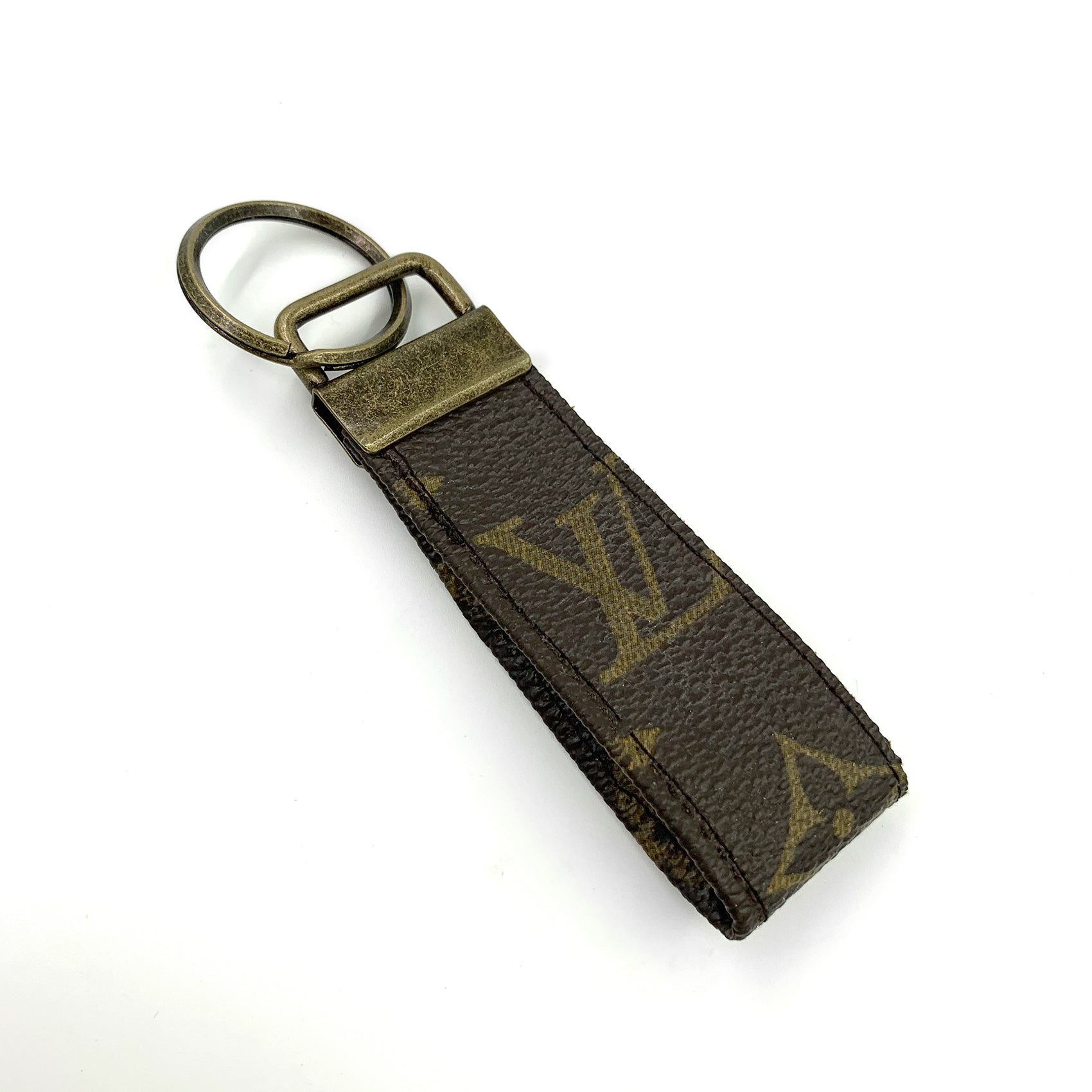 Upcycled Louis Vuitton Leather Key Chain V3 – N.Kluger Designs