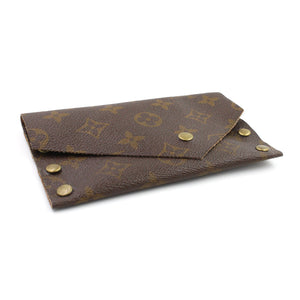 Repurposed Louis Vuitton Leather Wallet
