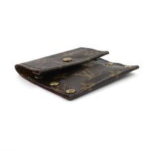 Repurposed Louis Vuitton Leather Card Case / Mini Wallet