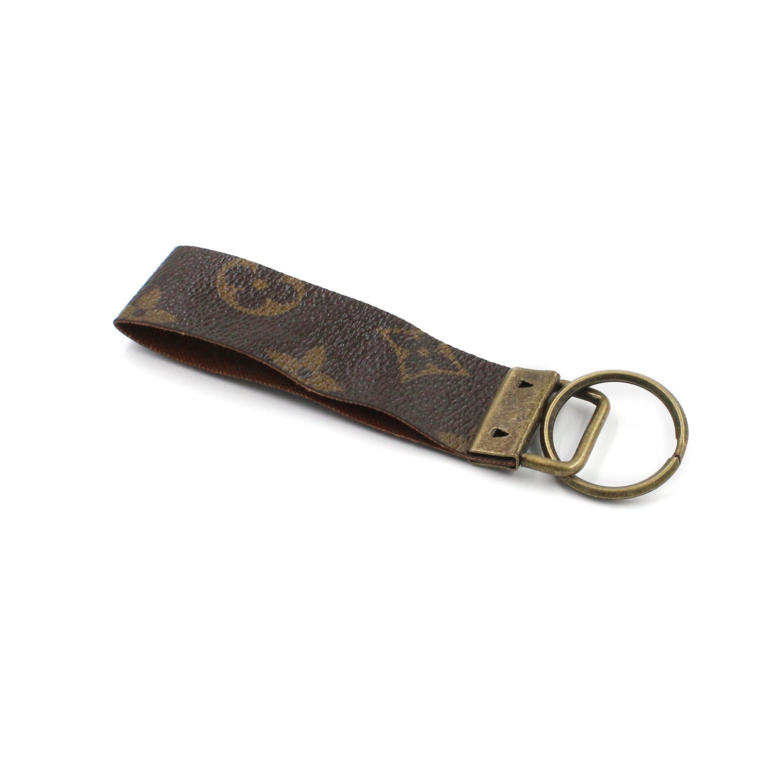 Repurposed Louis Vuitton Leather Key Chain 3 – N.Kluger Designs