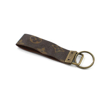Repurposed Louis Vuitton Leather Key Chain 3