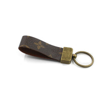 Repurposed Louis Vuitton Leather Key Chain 4