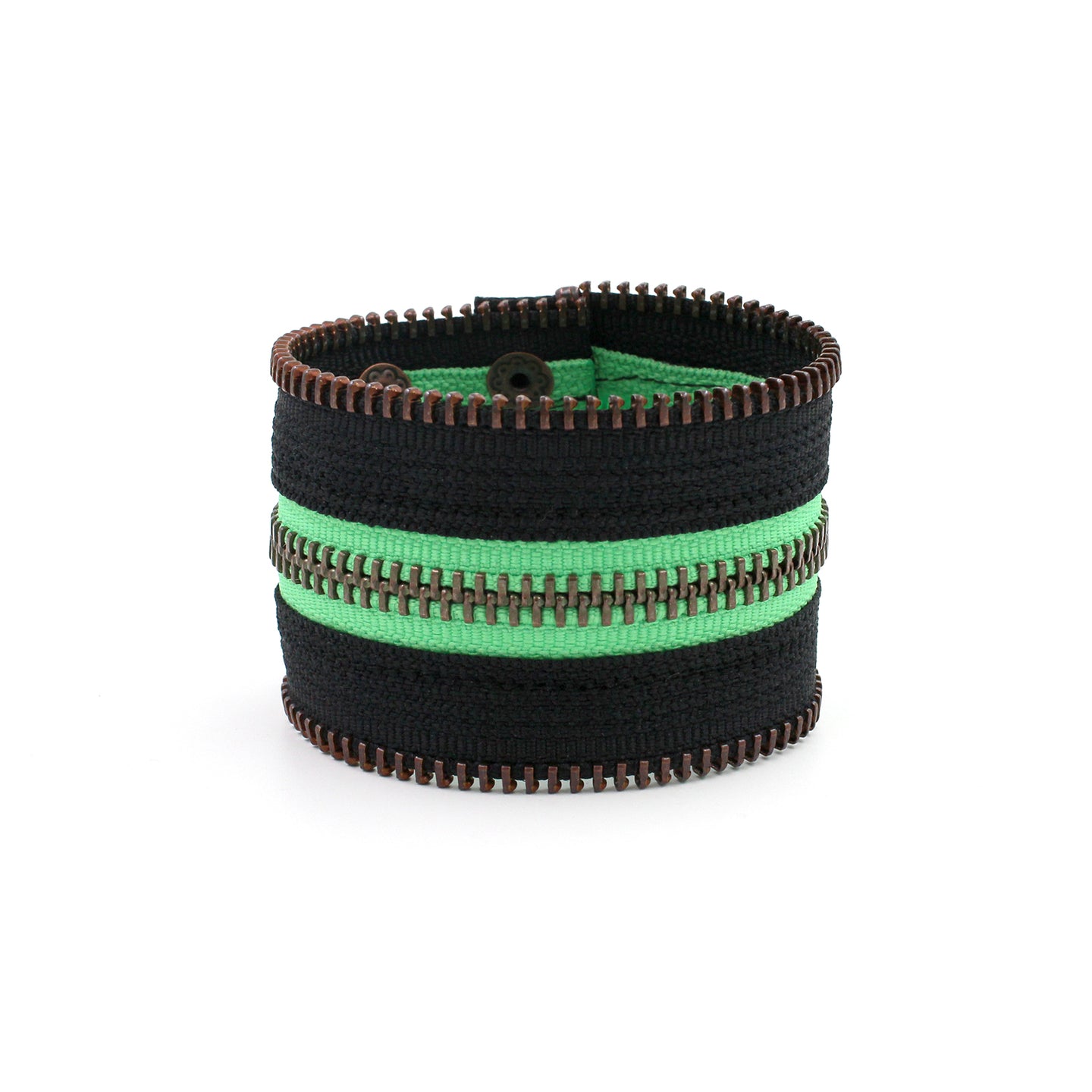 Mint Chocolate Chip Zip Bracelet - N.Kluger Designs bracelet