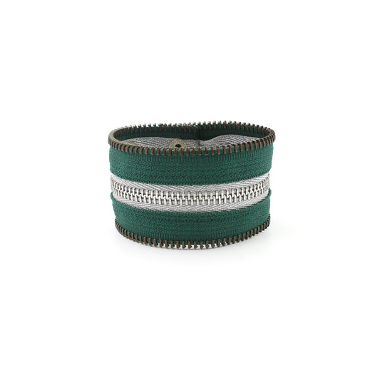 Special Potter Edition: Slytherin Zip Bracelet - N.Kluger Designs bracelet