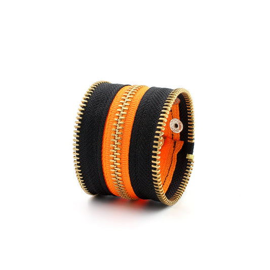 Not So Scary Halloween Zip Bracelet