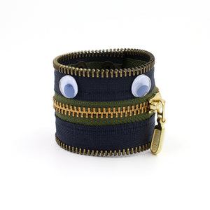 Ivy Olive the Monster Zip Bracelet - N.Kluger Designs bracelet