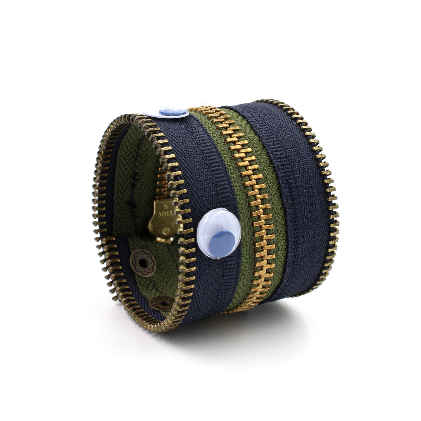 Ivy Olive the Monster Zip Bracelet - N.Kluger Designs bracelet
