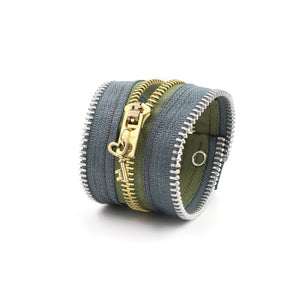 Earthly Delights Zip Bracelet - N.Kluger Designs bracelet