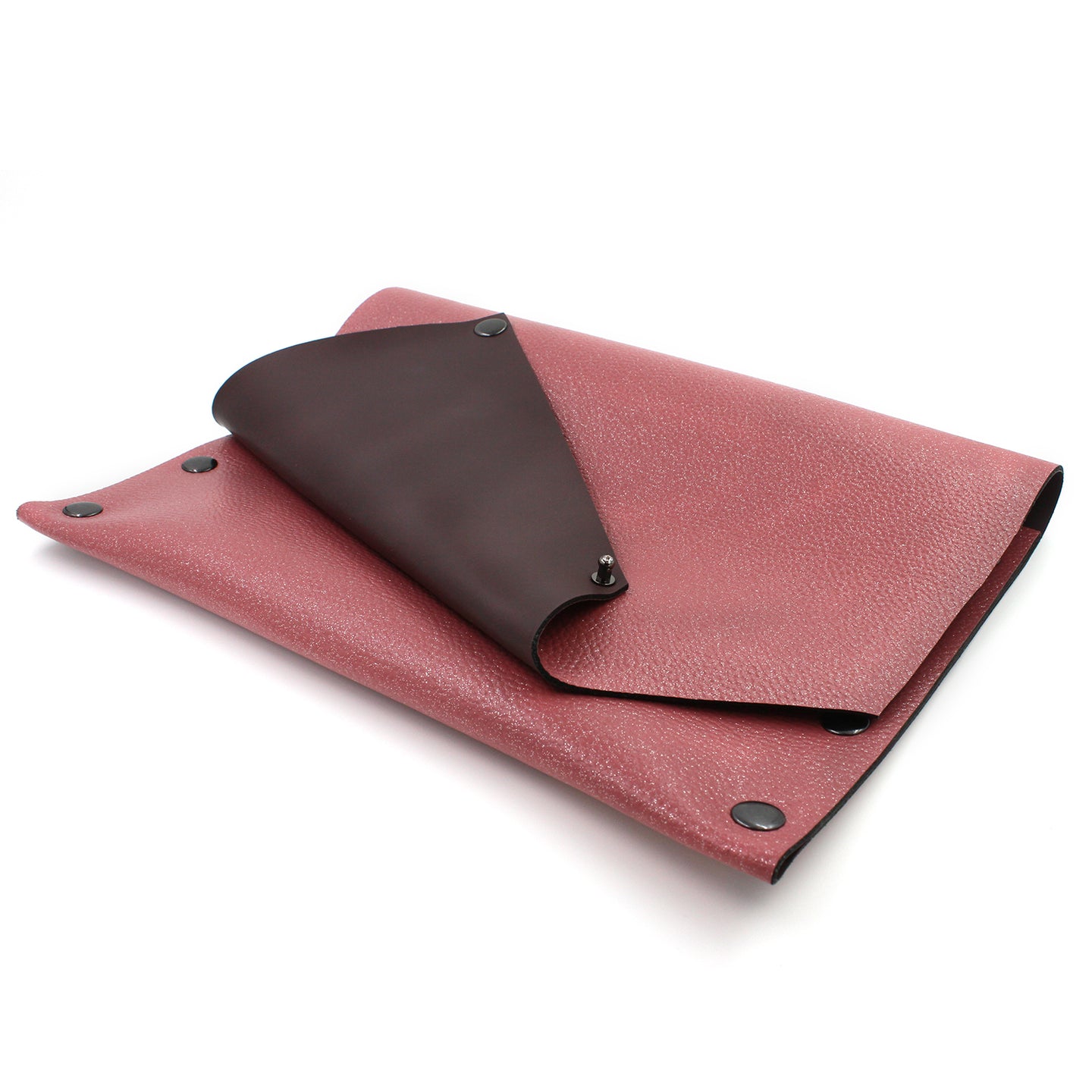 The Sparkly Pink Leather Clutch You Didn't Know You Needed - N.Kluger Designs clutch