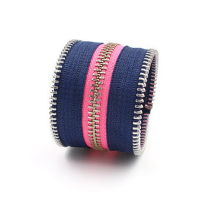 Not Too Girly Heart Zip Bracelet - N.Kluger Designs bracelet
