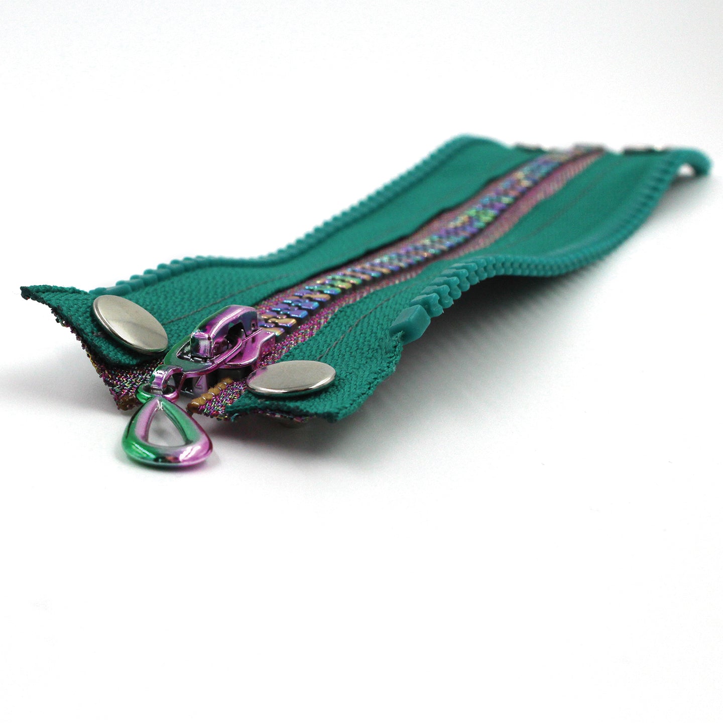 Disco Fever Metallic Zip Bracelet - N.Kluger Designs bracelet