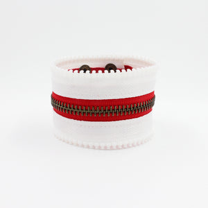 Cherry Blossom Zip Bracelet - N.Kluger Designs bracelet