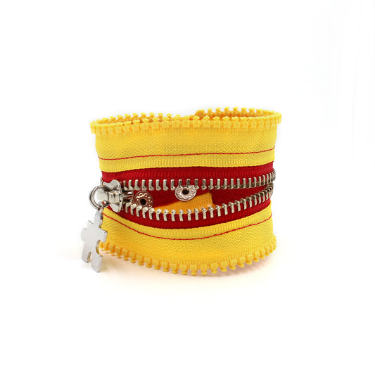 Hold The Relish Zip Bracelet - N.Kluger Designs bracelet
