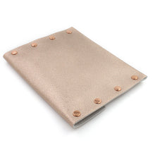 Rose Gold Leather Card Case / Mini Wallet