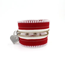 Preppy Love Zip Bracelet - N.Kluger Designs bracelet