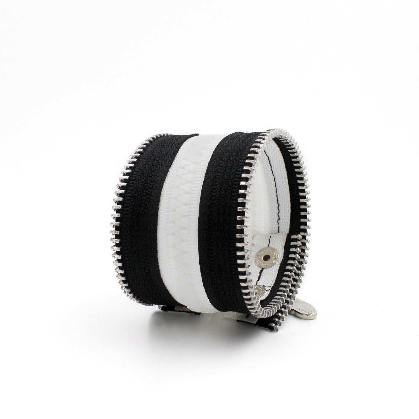All Star B+W Zip Bracelet - N.Kluger Designs bracelet