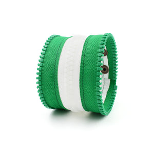 Lucky Irish Zip Bracelet - N.Kluger Designs bracelet