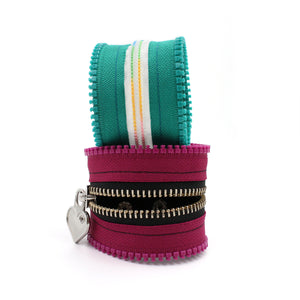 Make Your Own Custom Zipper Bracelet - N.Kluger Designs bracelet