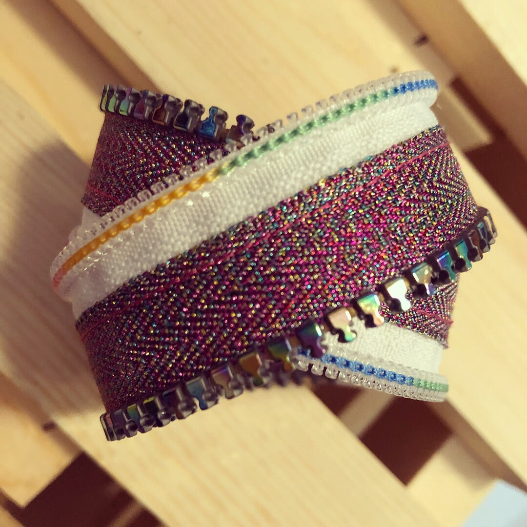 Divine Disco Zip Bracelet - N.Kluger Designs bracelet