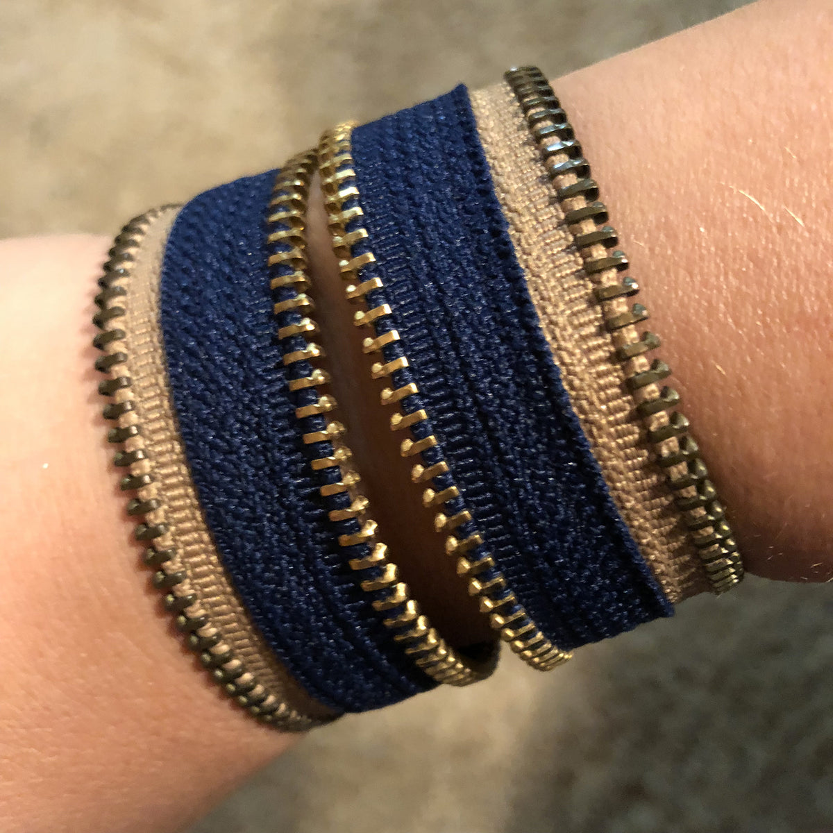 Special Potter Edition: Ravenclaw Zip Bracelet - N.Kluger Designs bracelet
