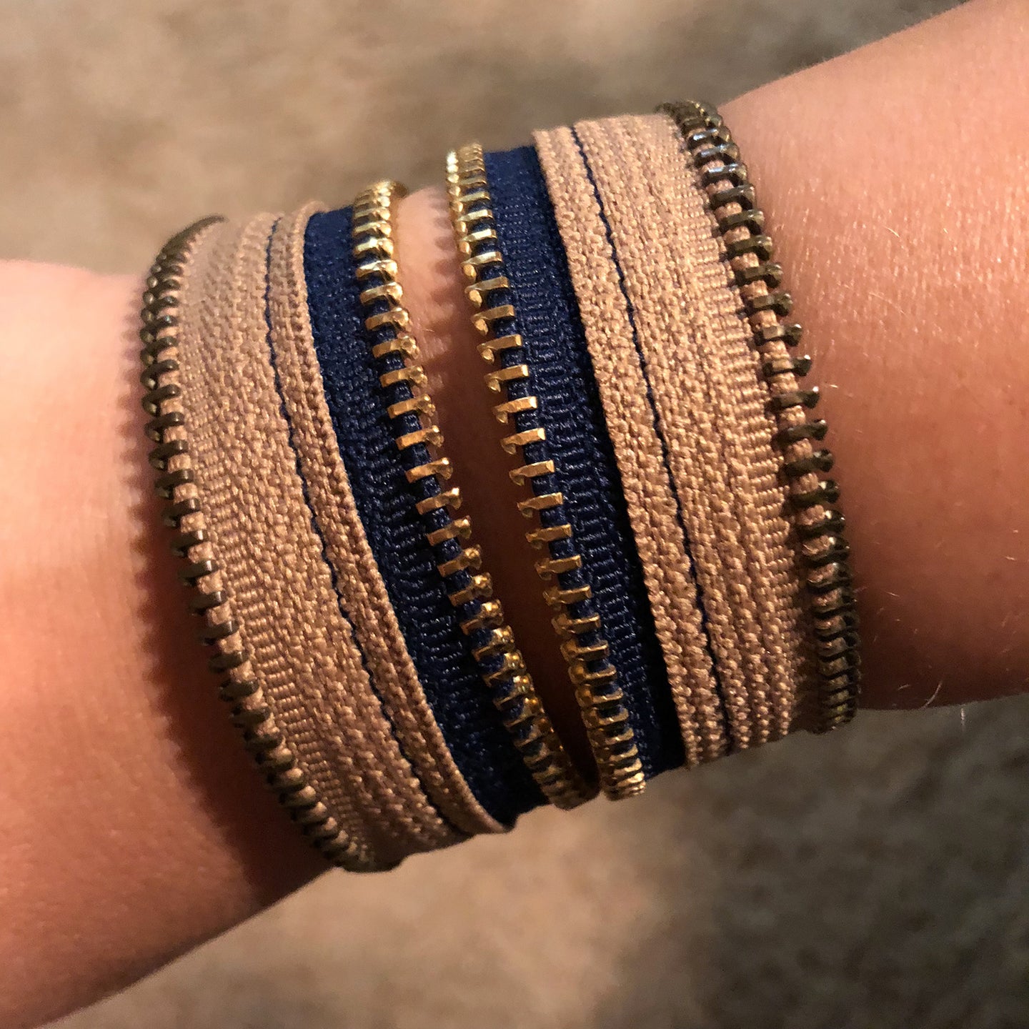 Special Potter Edition: Ravenclaw Zip Bracelet - N.Kluger Designs bracelet