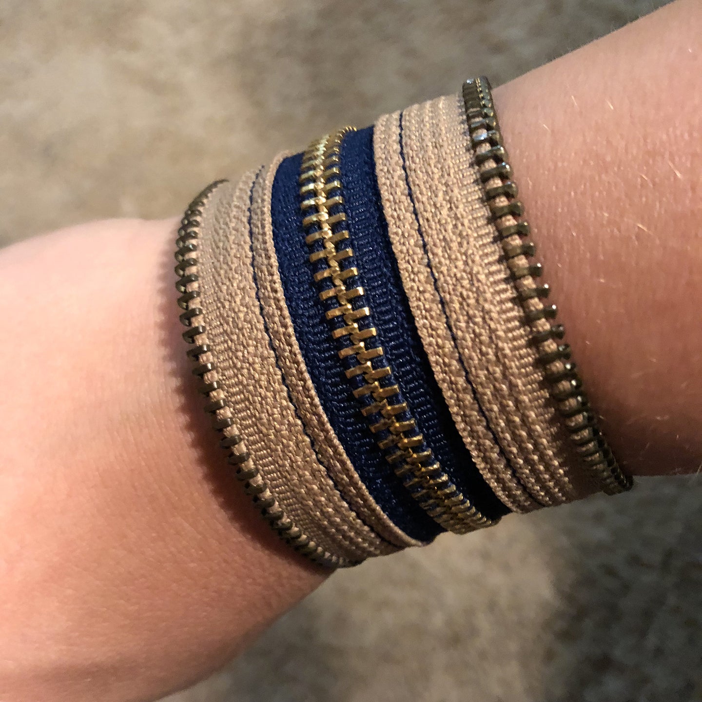 Special Potter Edition: Ravenclaw Zip Bracelet - N.Kluger Designs bracelet